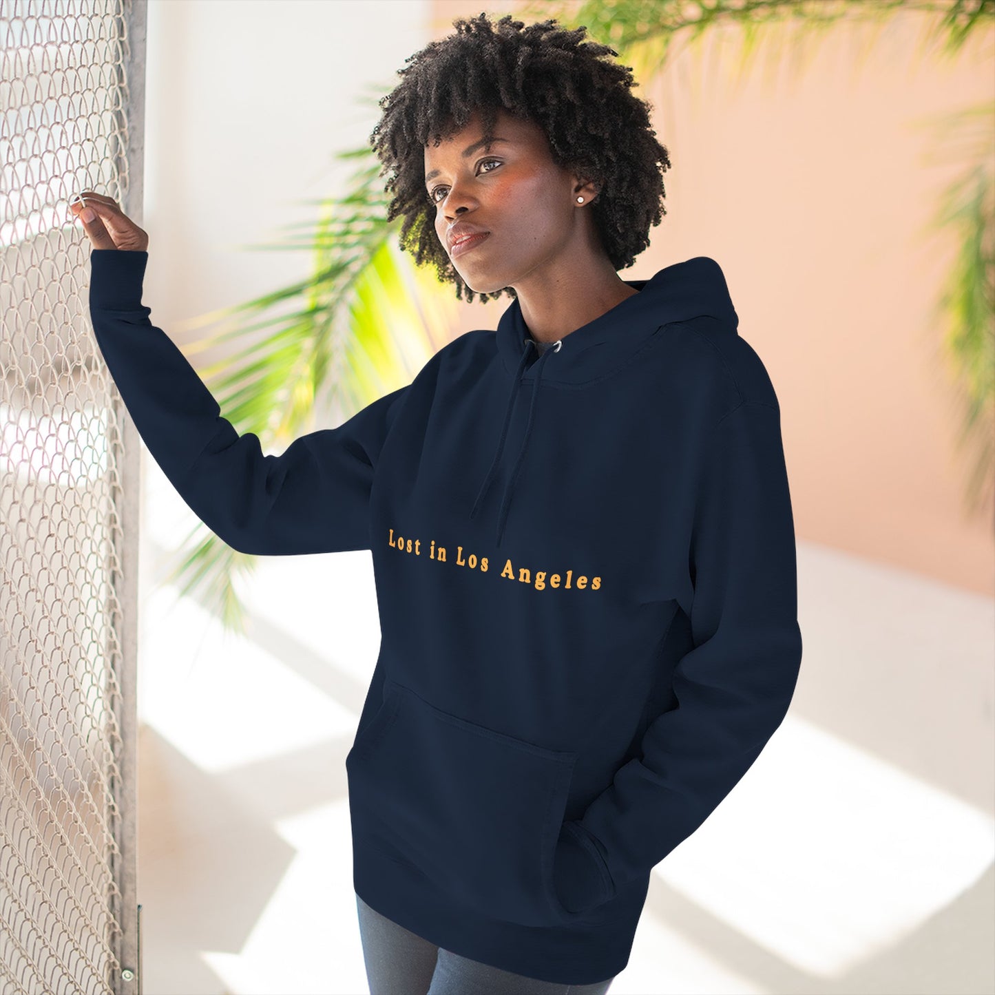Chic Los Angeles Fleece Hoodie | Urban Fashion | True North