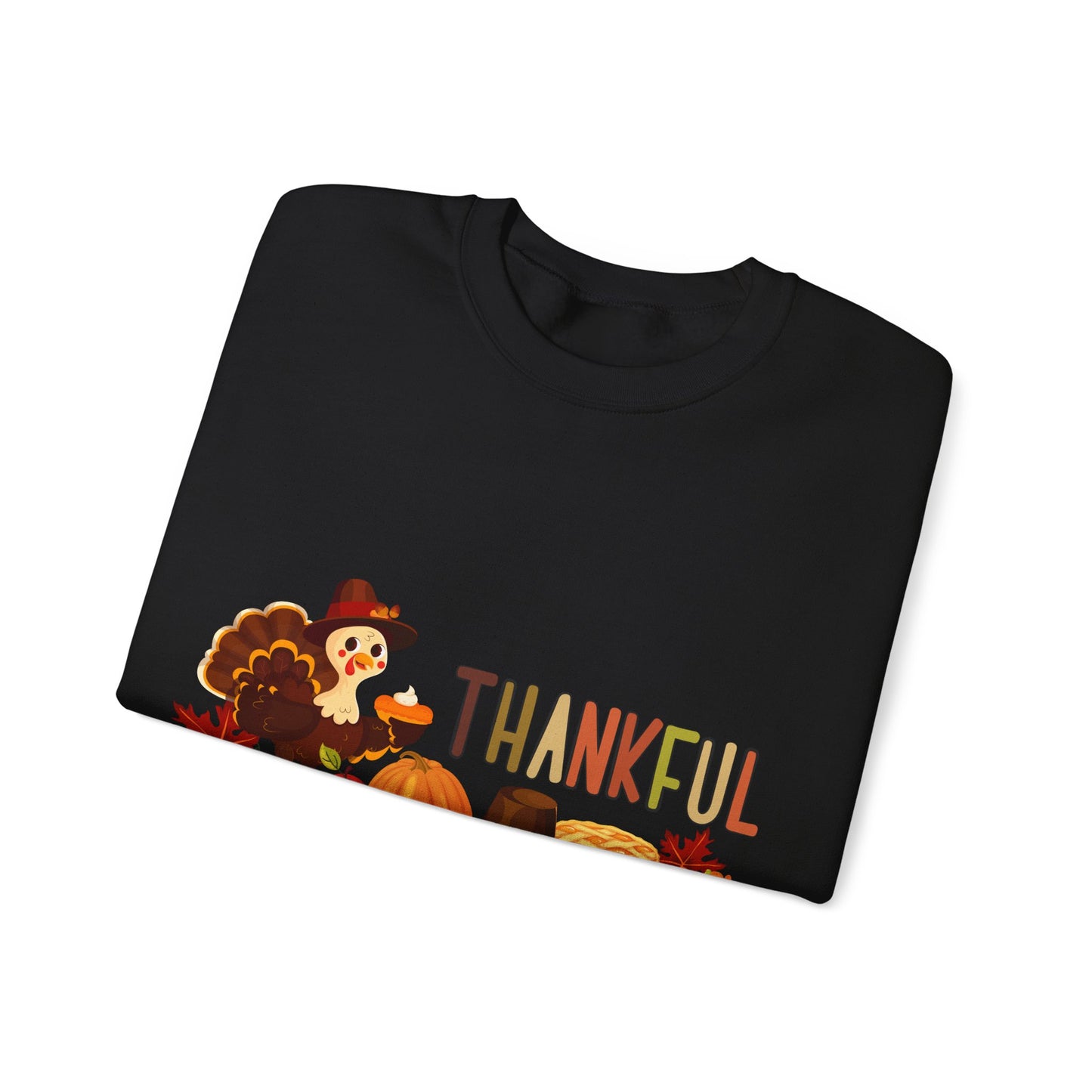 Thankful Thanksgiving Crewneck Sweatshirt  | True North