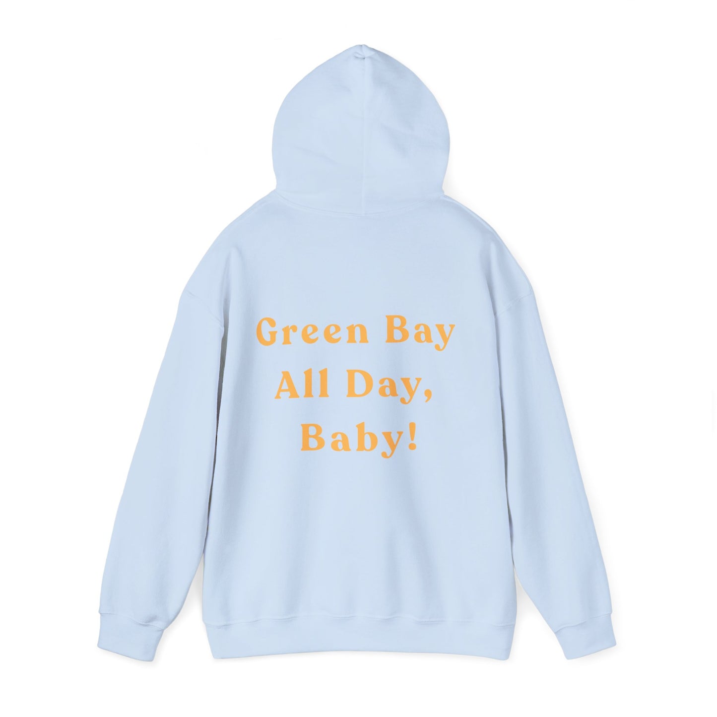 Green Bay Fan Gear Heavy Blend Hooded Sweatshirt | Cozy Sundays | True North