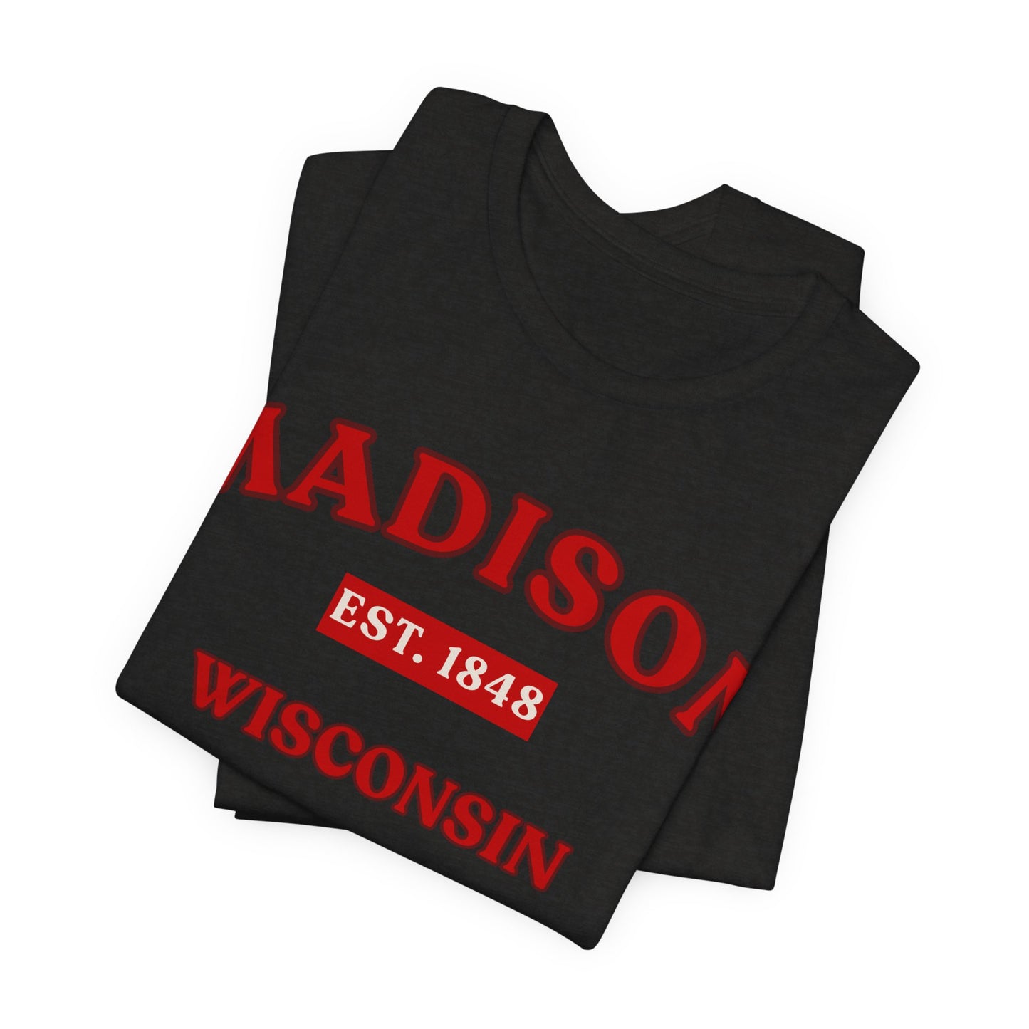 Madison Wisconsin Established 1848 JERSEY Tee