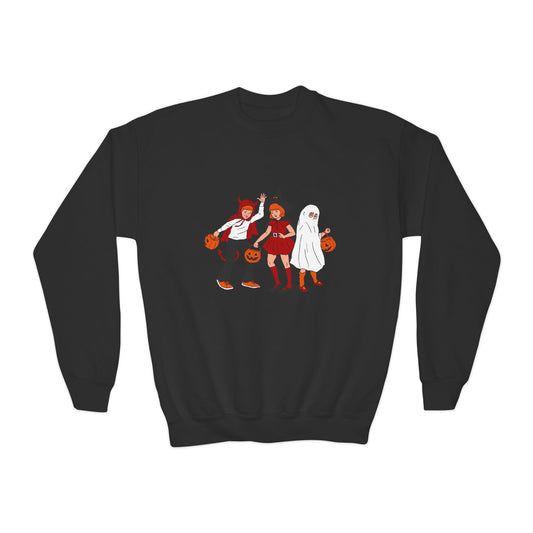 Halloween Kids Crewneck Sweatshirt | Spooky Season Gift | True North