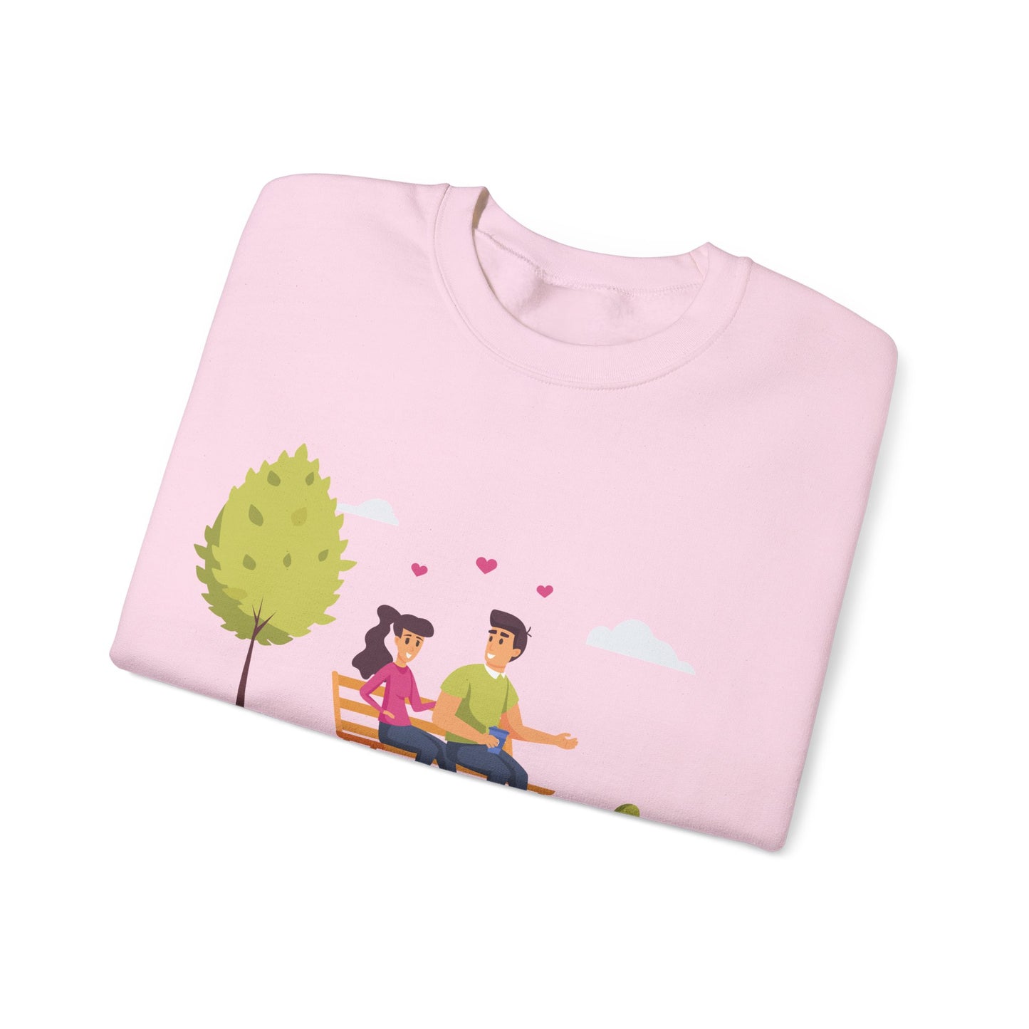 Cute Couple Crewneck Sweatshirt | Cozy Relationship Apparel | True North