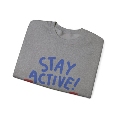 Stay Active Crewneck Sweatshirt | Gym and Casual Wear | True North