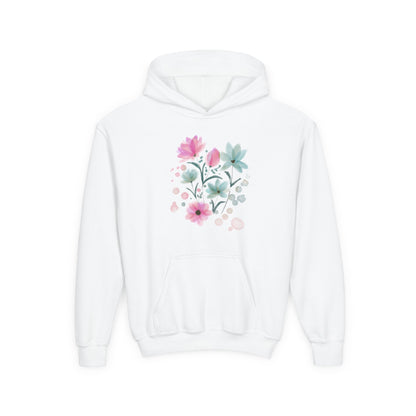 Floral Youth Hoodie | Stylish Layering | True North