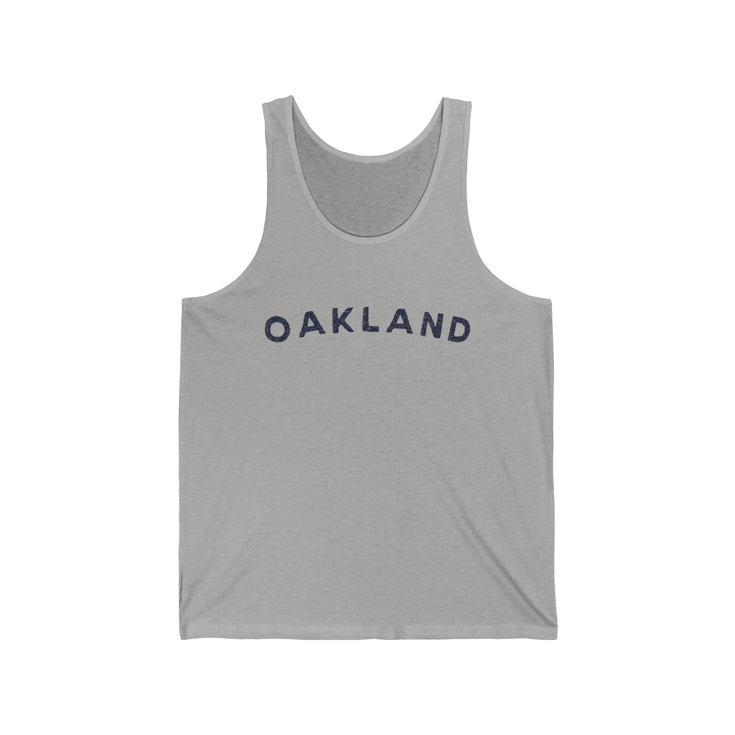 Oakland Minimalist Men/Unisex Tank Top | Classic Soft Feel | True North