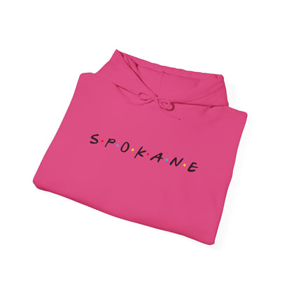 Spokane Script Hoodie - Minimal City Name Pullover