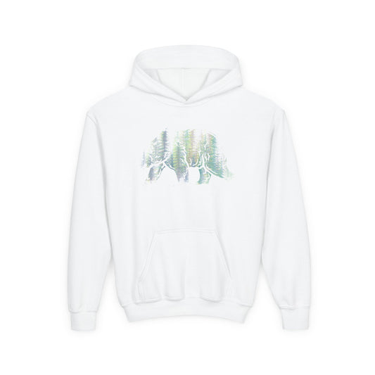 Youth Forest Adventure Hoodie | Cozy Outdoor Sportswear | True North