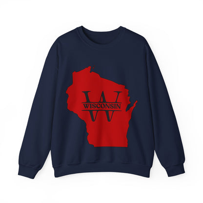 Wisconsin State Madison Unisex Sweatshirt | Soft Cotton Premium Fit | True North