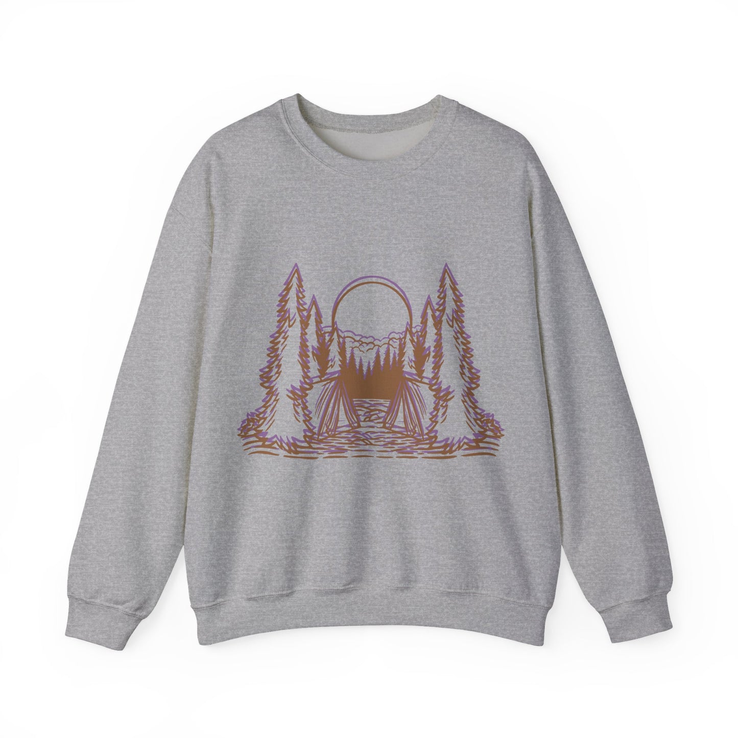 Nature-Inspired Crewneck Sweatshirt | Cozy Nature Enthusiasts | True North
