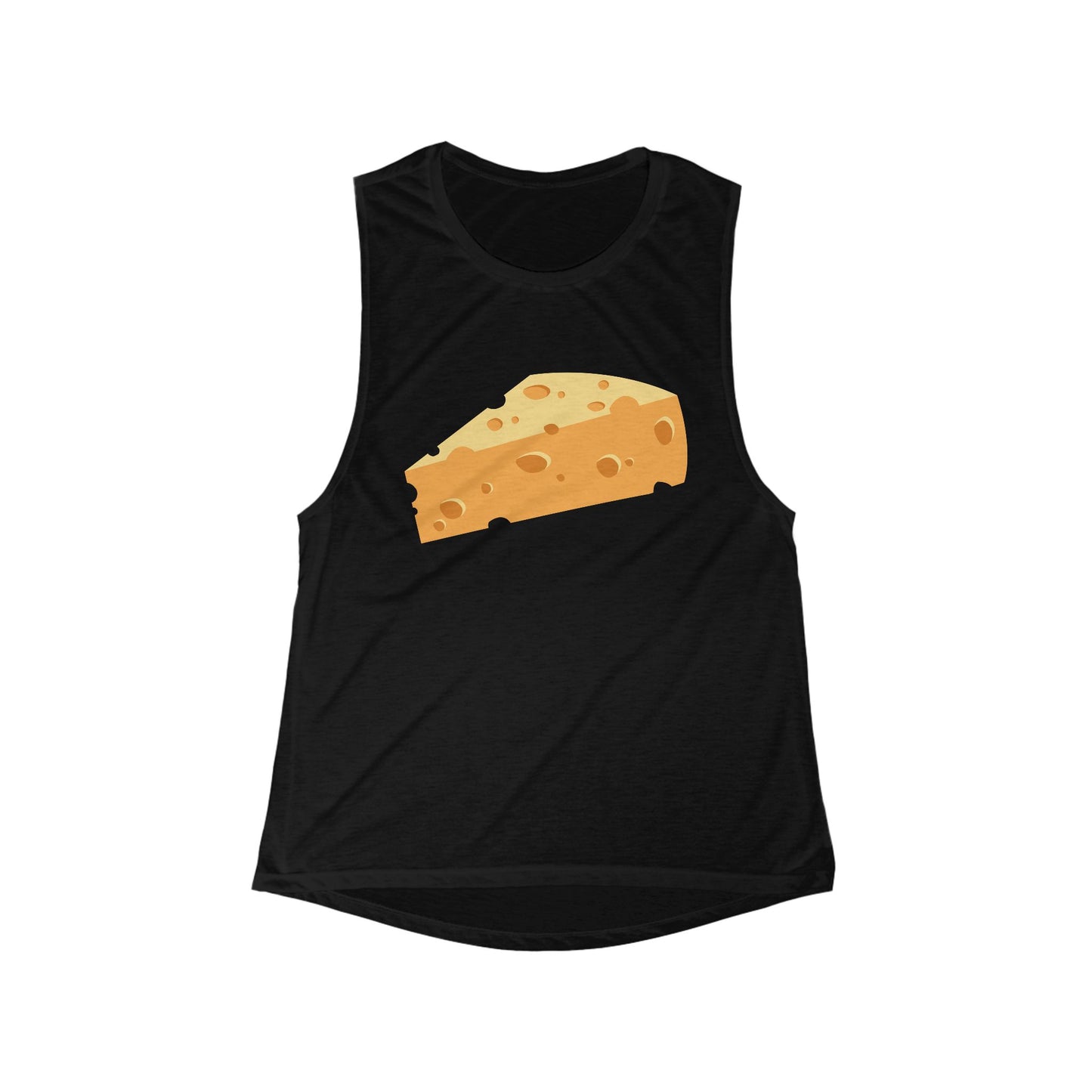 Cheese Slice | Women’s Flowy Scoop Muscle Tank | True North