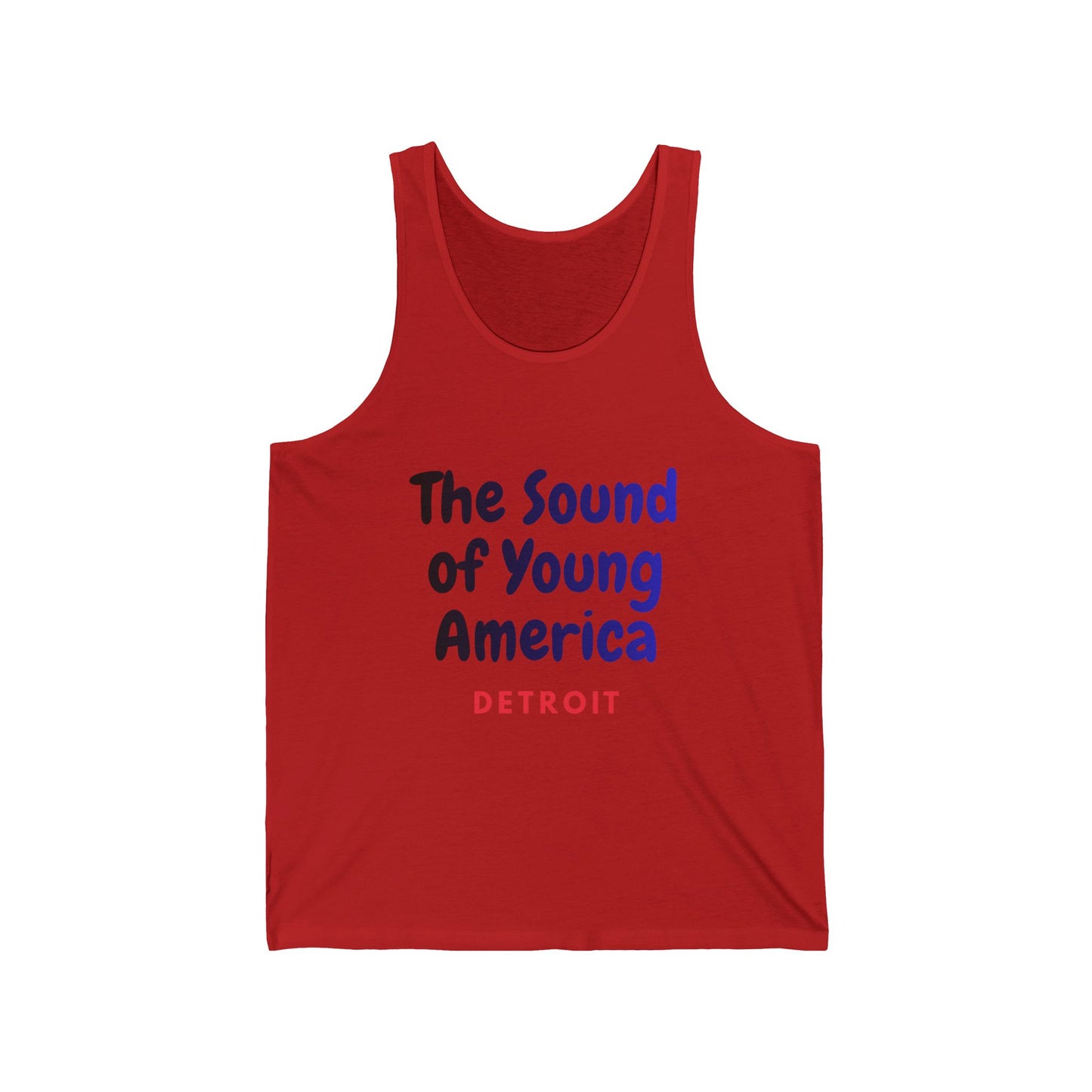 Detroit Sound of Young America Men/Unisex Tank Top | Soft Cotton | True North