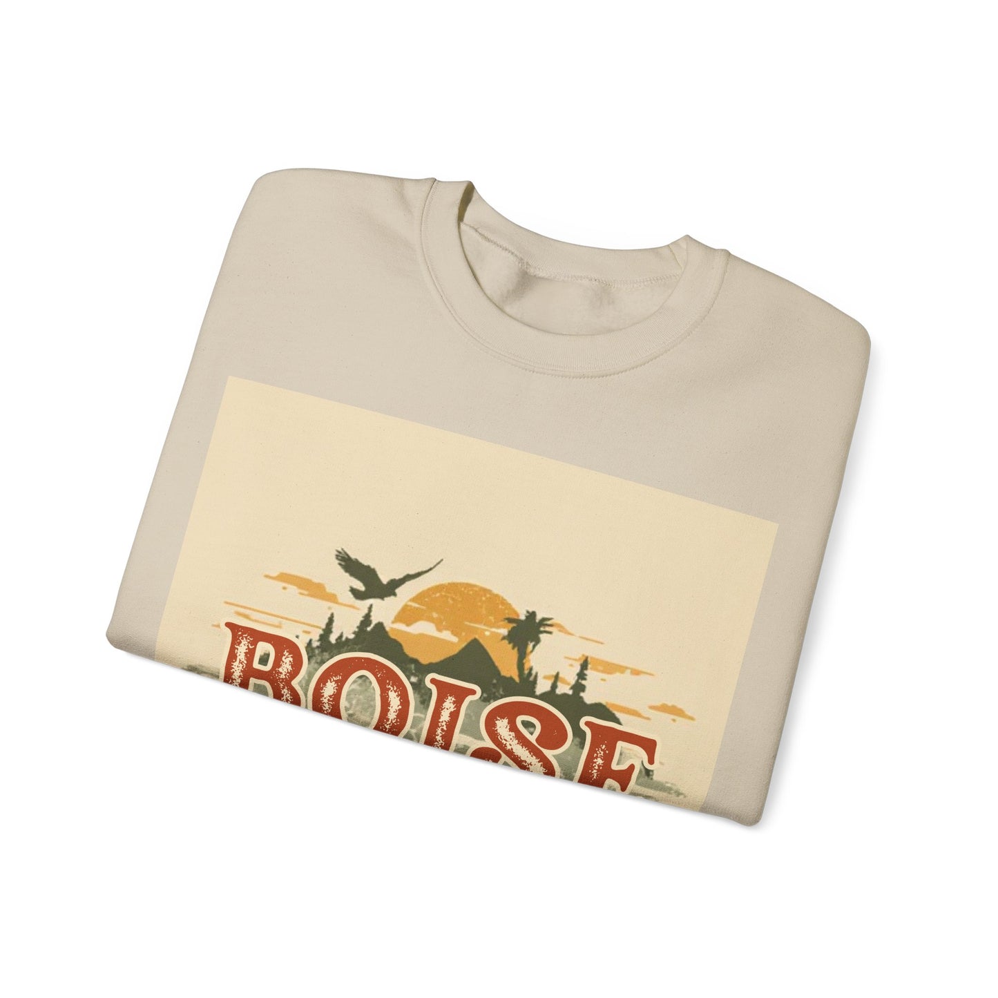 Crewneck Sweatshirt — Classic Cozy Heavy-Blend Pullover boise