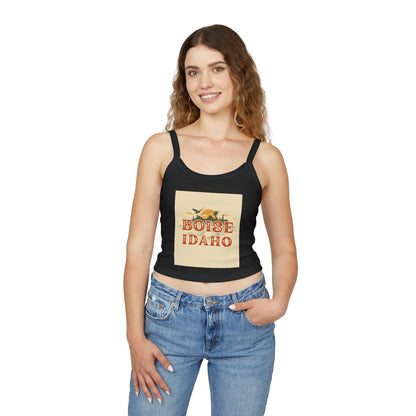 Boise Idaho Vintage Sunset Tank