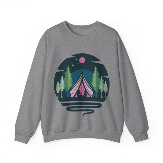 Camping Adventure Men/Unisex Sweatshirt |  Outdoor Lovers | True North