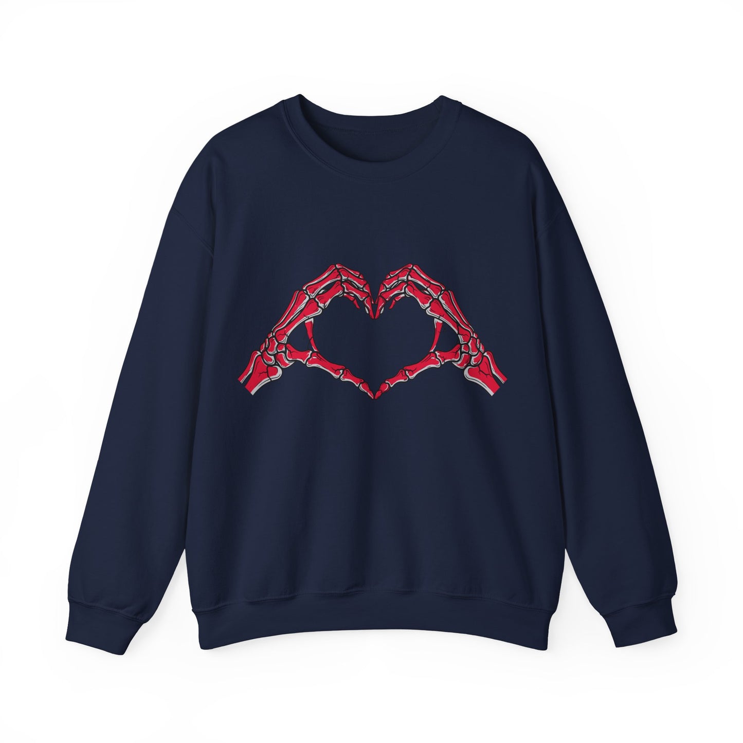 Heart Hands Crewneck Sweatshirt | Spooky Pullover | True North
