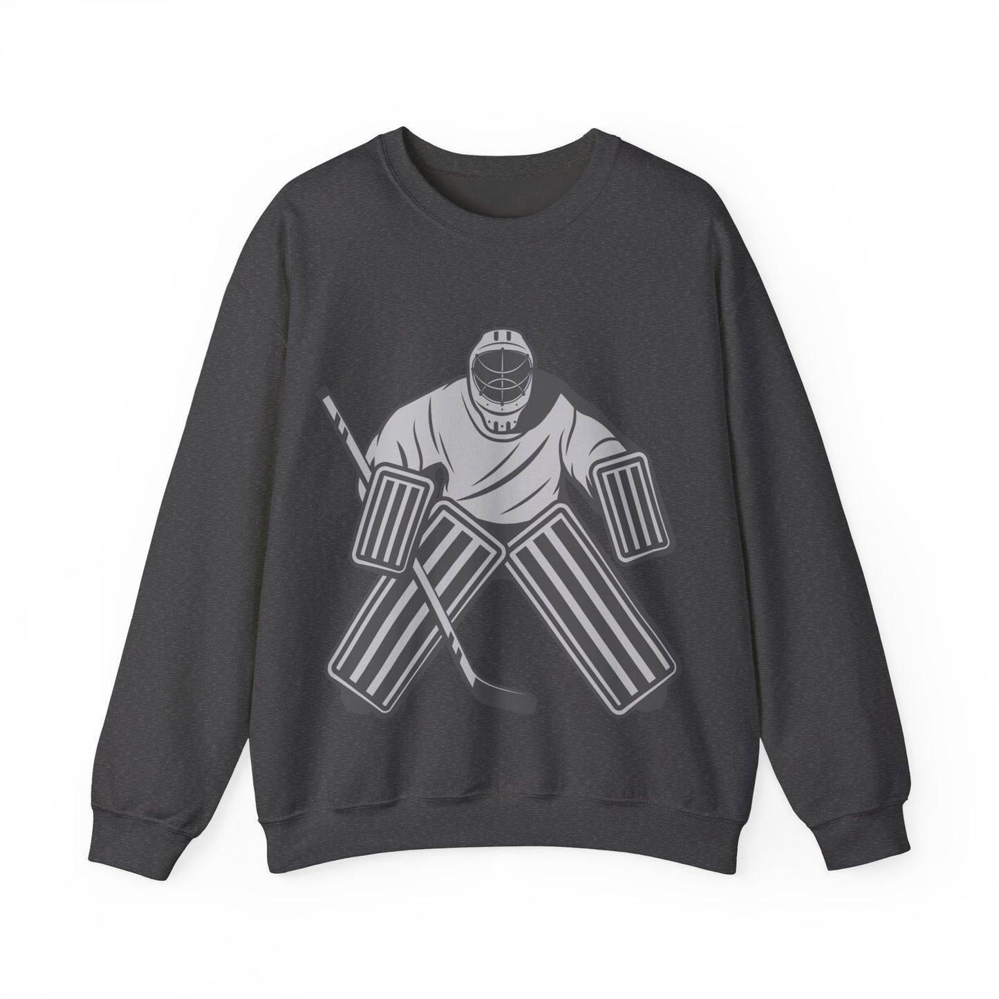 Goalie Hockey Crewneck Sweatshirt | Cozy Winter Pullover | True North