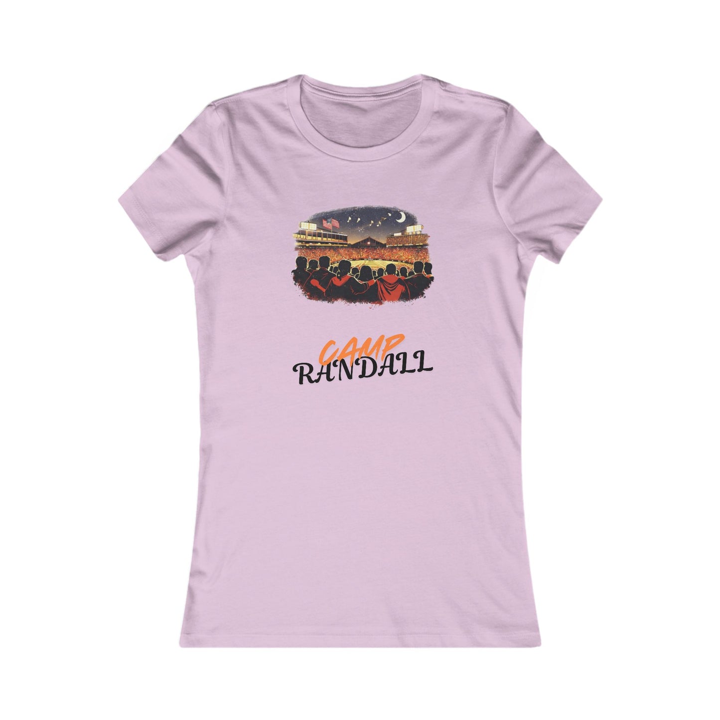 Women's Concert Crowd Tee - 'Laura Randall' Sunset Stage Graphic MADISON