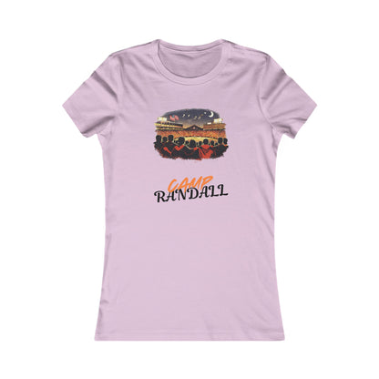 Women's Concert Crowd Tee - 'Laura Randall' Sunset Stage Graphic MADISON