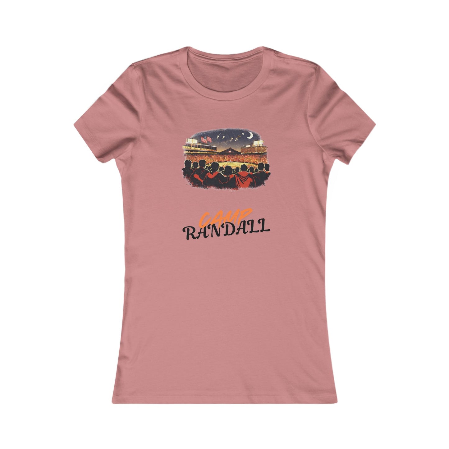 Women's Concert Crowd Tee - 'Laura Randall' Sunset Stage Graphic MADISON