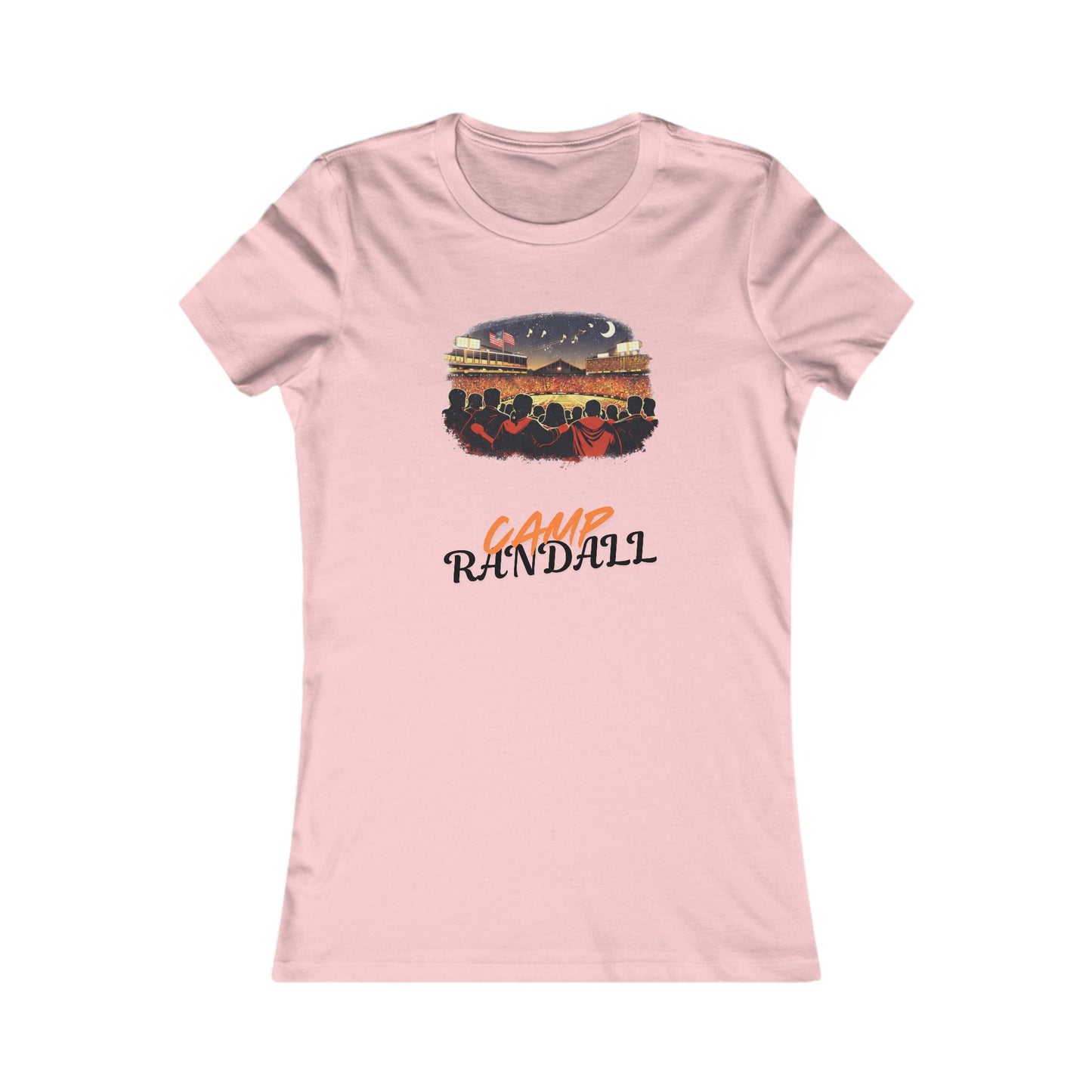 Women's Concert Crowd Tee - 'Laura Randall' Sunset Stage Graphic MADISON