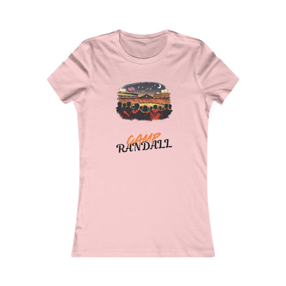 Women's Concert Crowd Tee - 'Laura Randall' Sunset Stage Graphic MADISON