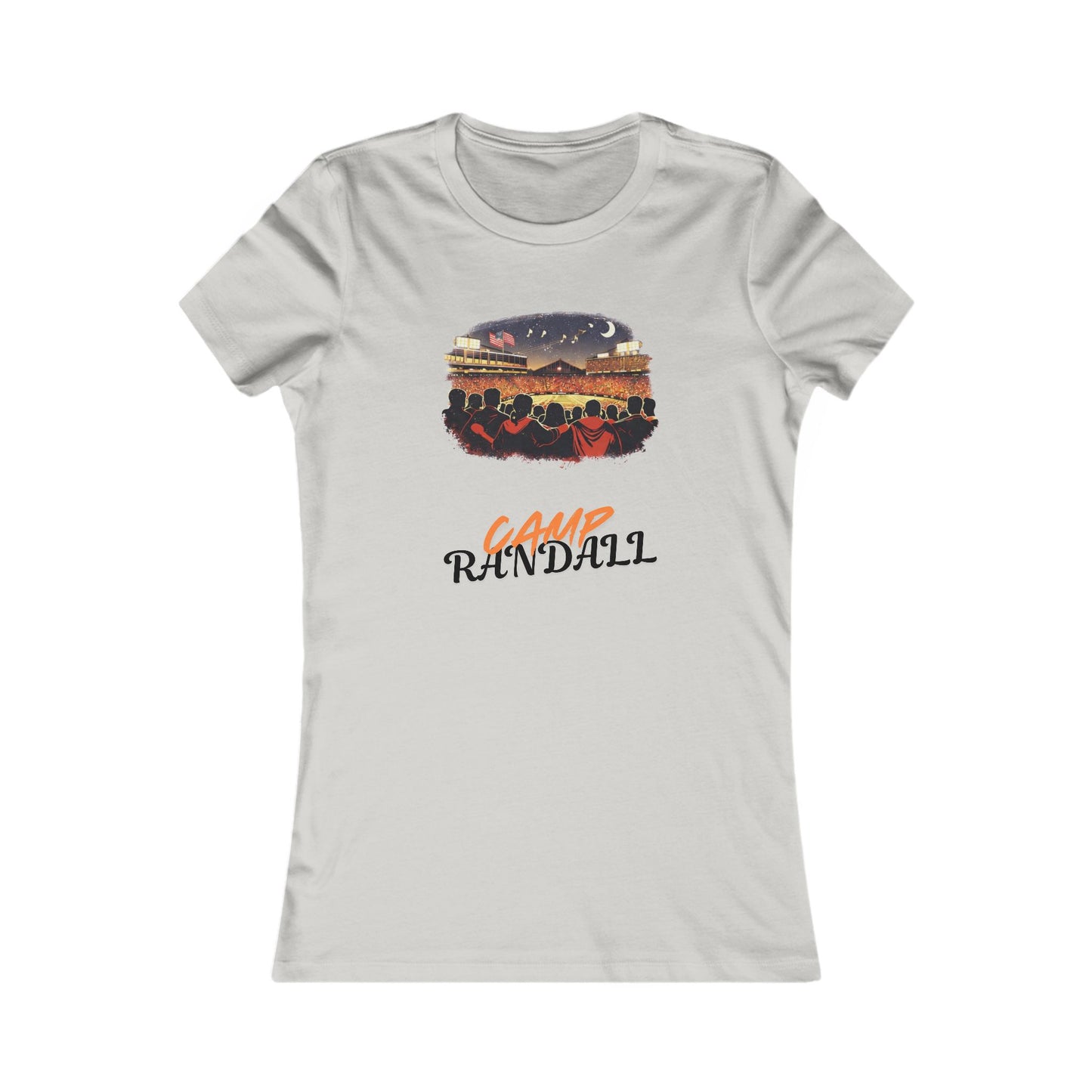 Women's Concert Crowd Tee - 'Laura Randall' Sunset Stage Graphic MADISON