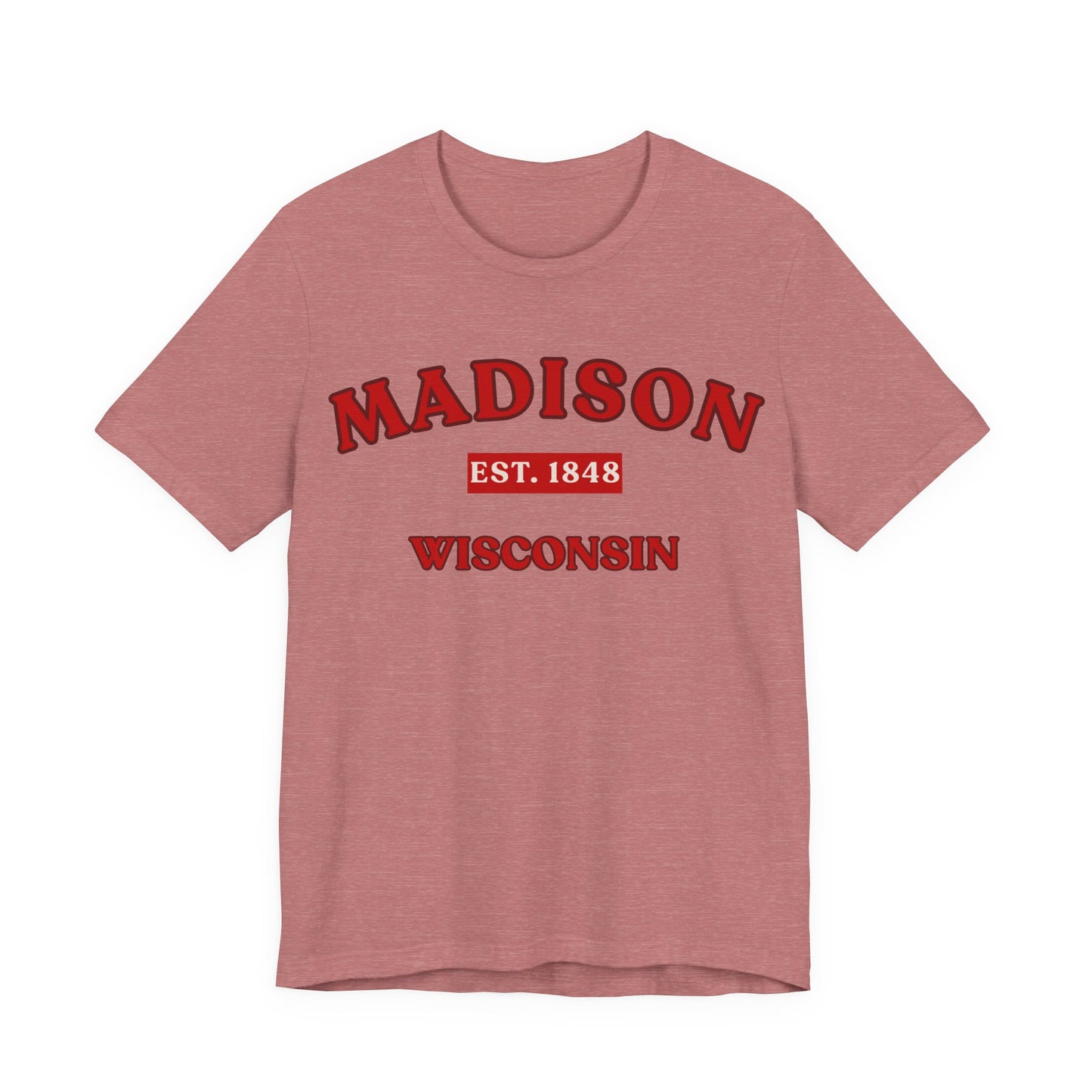 Madison Wisconsin Established 1848 JERSEY Tee