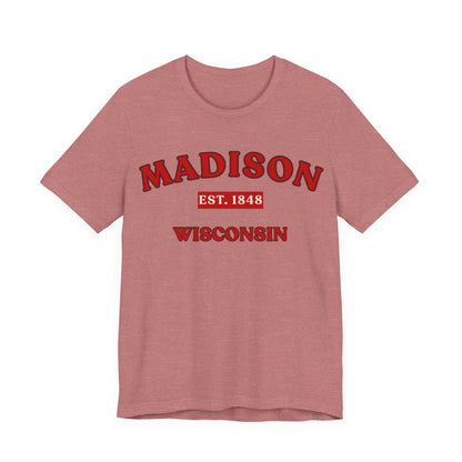 Madison Wisconsin Established 1848 JERSEY Tee
