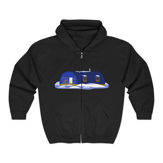 Cozy Cabin Zip-Up Hoodie | Warm Adventures | True North