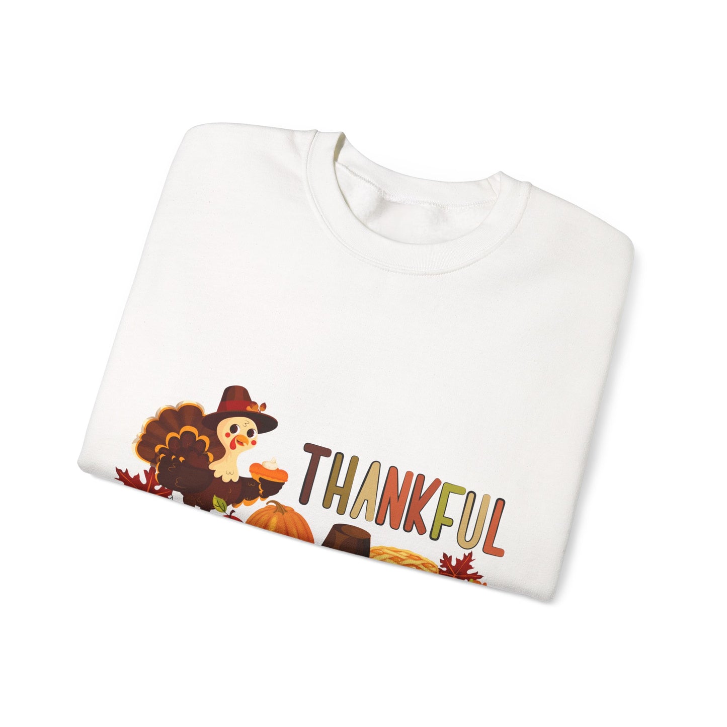 Thankful Thanksgiving Crewneck Sweatshirt  | True North