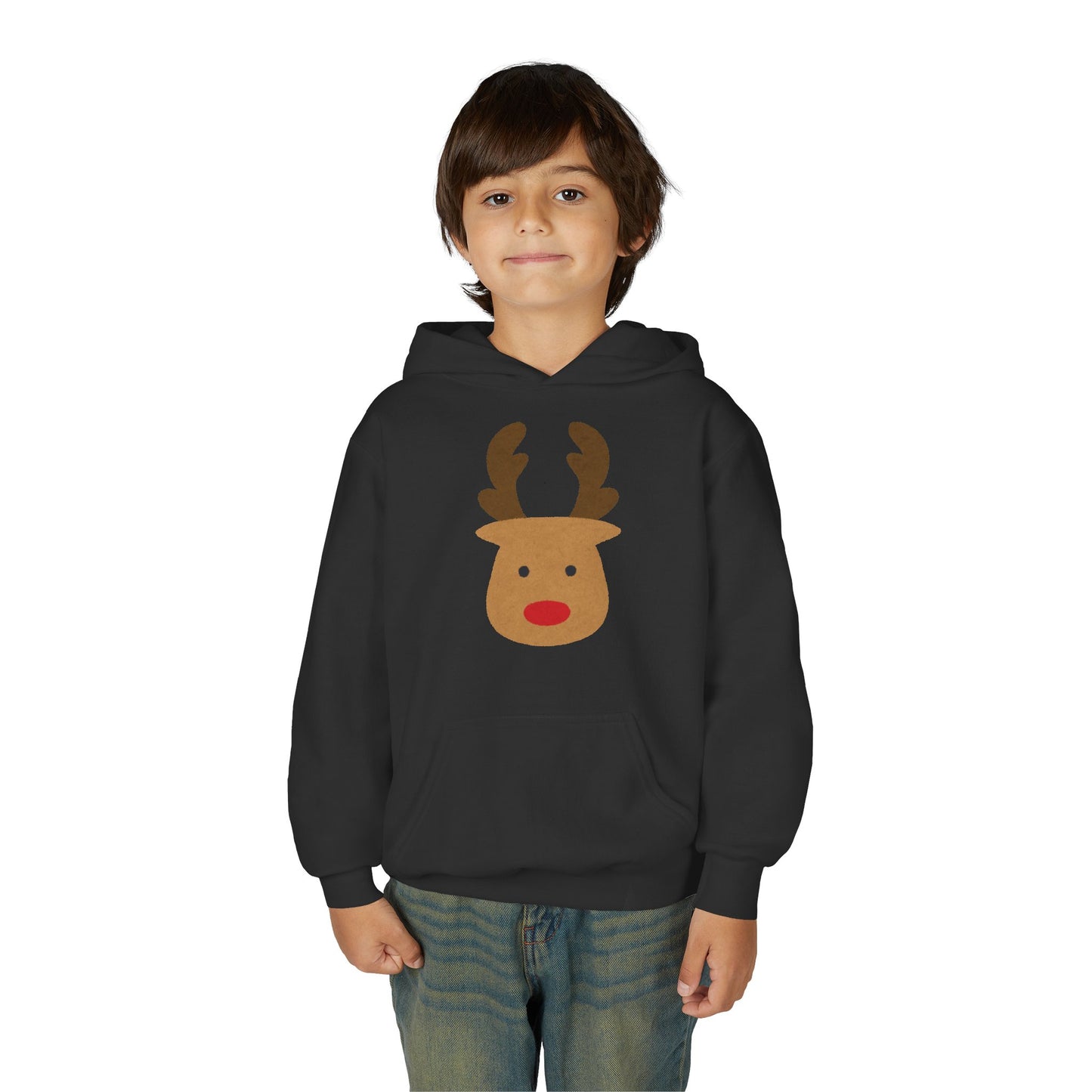 Youth Reindeer Hoodie | Cozy Kids Fun Winter Apparel | True North