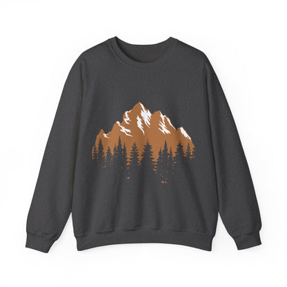 Mountain Reflection Crewneck Sweatshirt | Adventure and Travel | True North