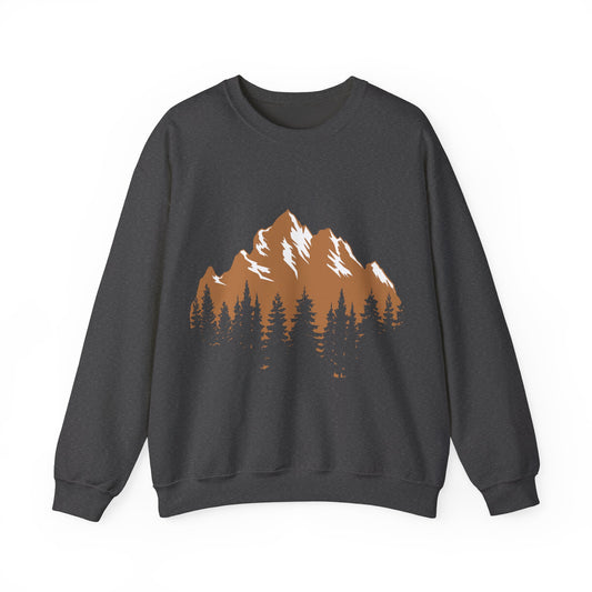 Mountain Reflection Crewneck Sweatshirt | Adventure and Travel | True North