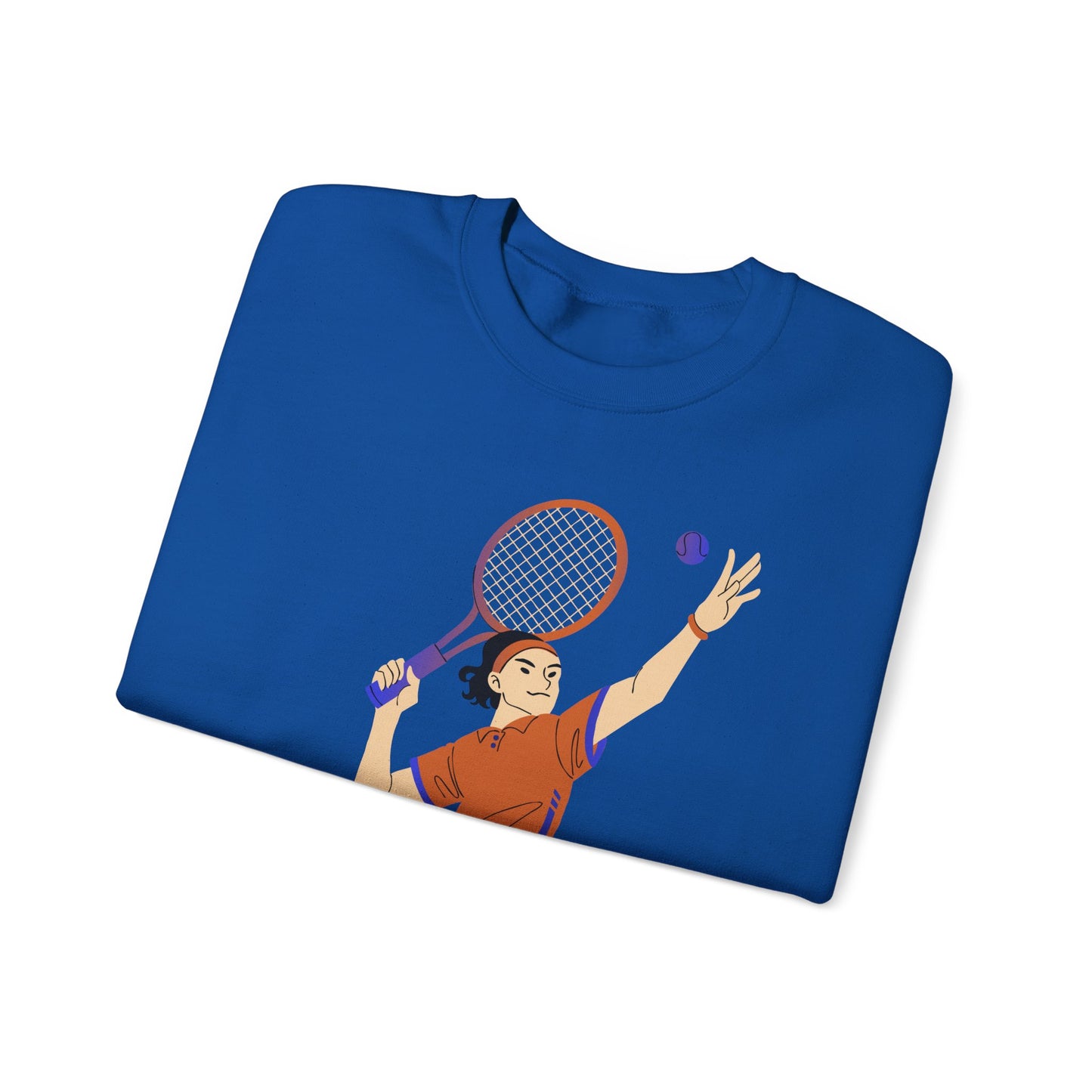 Tennis Graphic Crewneck Sweatshirt | Casual Play | True North
