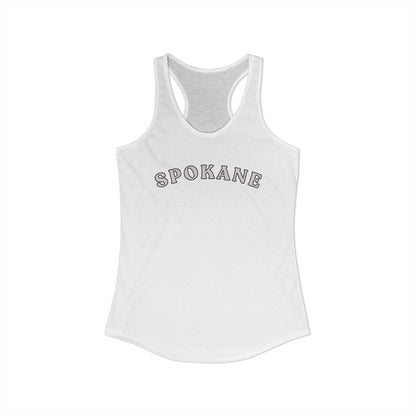 Women's Ideal Racerback Tank SPOKANE