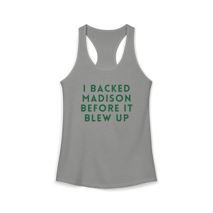 Women's Ideal Racerback Tank MADISON