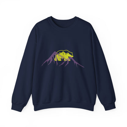 Mountain Vibes Crewneck Sweatshirt | Ski Trips, Hiking, and Travel | True North
