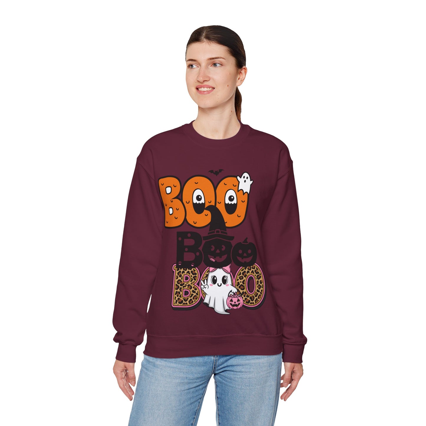 Halloween Boo Crewneck Sweatshirt  | True North
