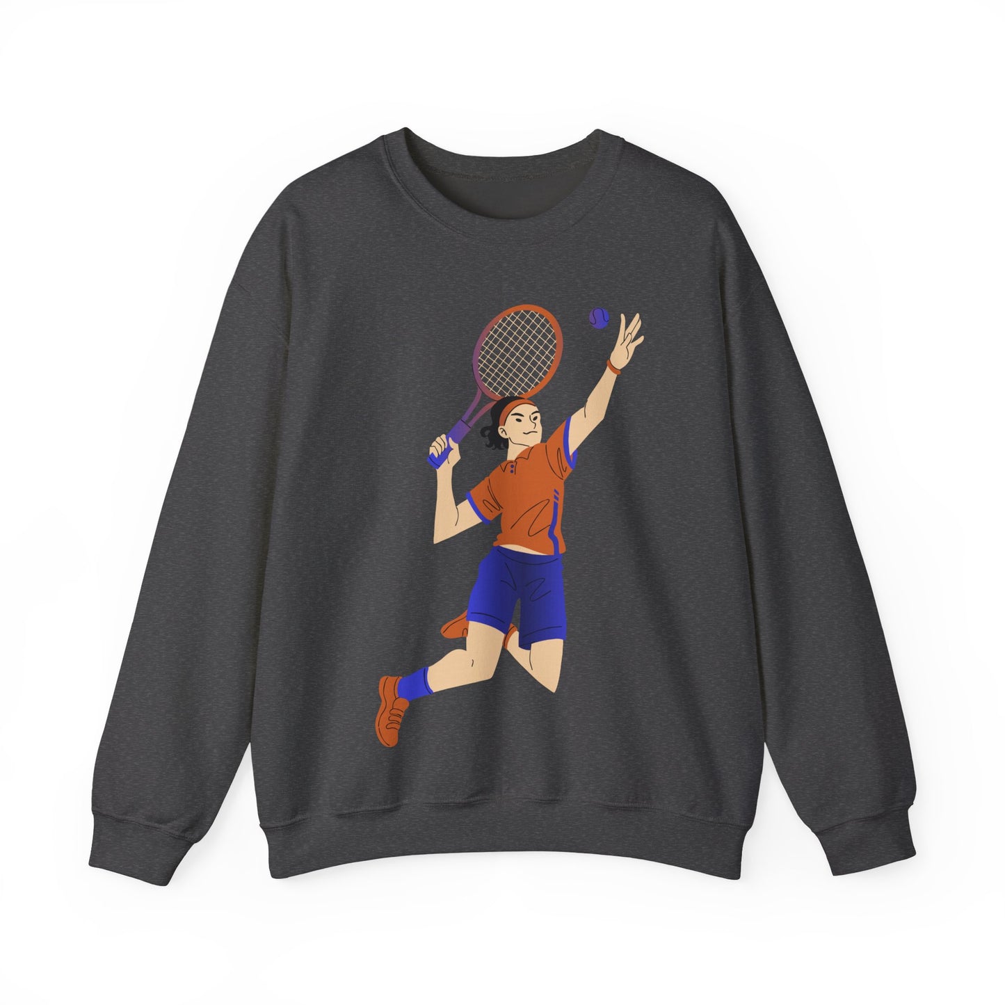 Tennis Graphic Crewneck Sweatshirt | Casual Play | True North