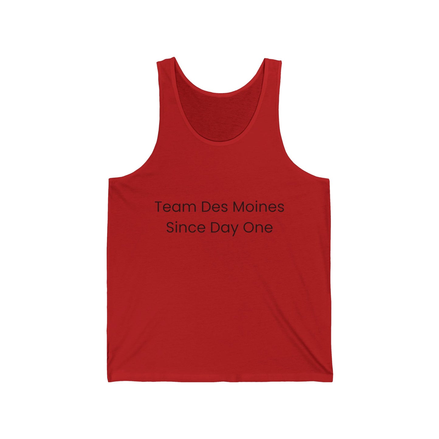 Des Moines Men/Unisex Tank Top Des Moines Since Day One | City Pride Tee | True North