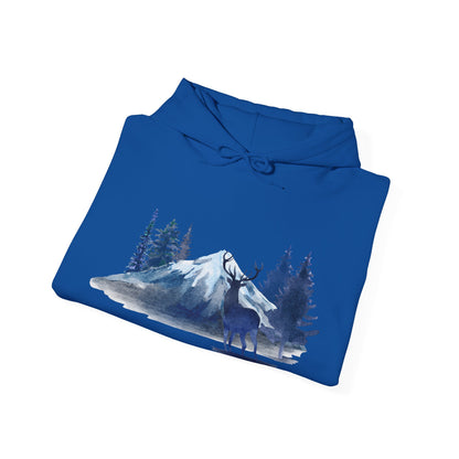 Mountain Moose Hoodie | Campers and Outdoor Travelers | True North