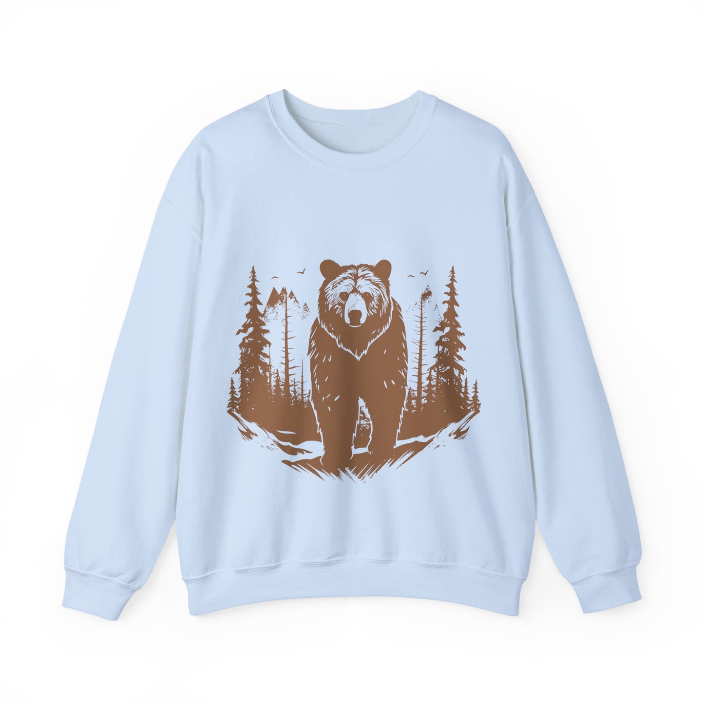 Cozy Bear Print Crewneck Sweatshirt | Outdoor Adventures | True North