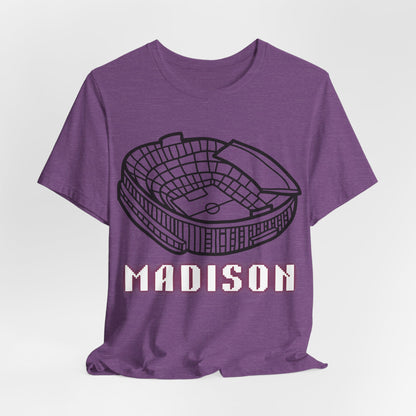 Madison Stadium T-Shirt — Vintage City Arena JERSEY Tee