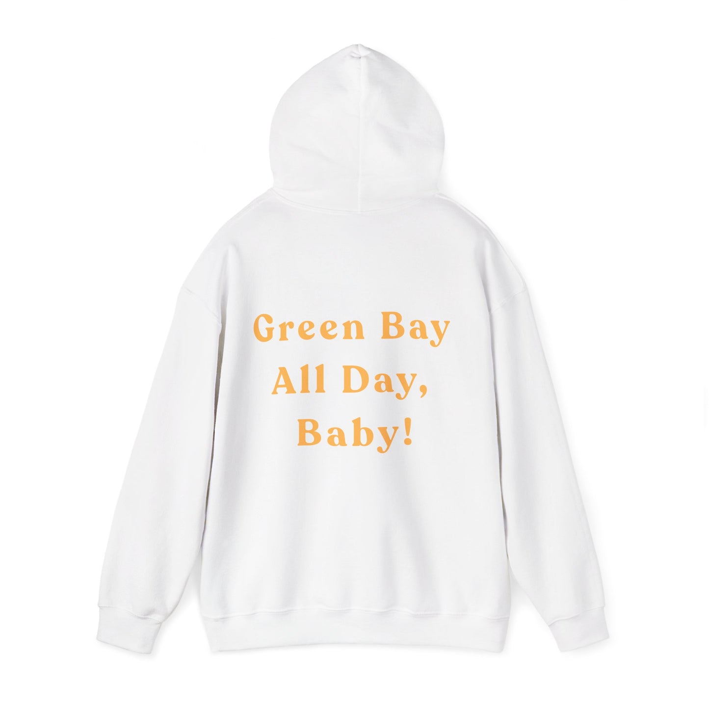 Green Bay Fan Gear Heavy Blend Hooded Sweatshirt | Cozy Sundays | True North