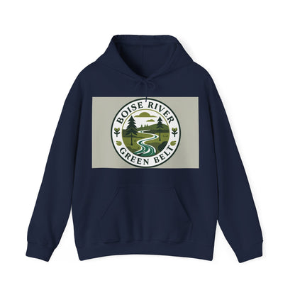 Boise River Greenbelt Hoodie — Scenic Outdoor Trail Sweatshirt