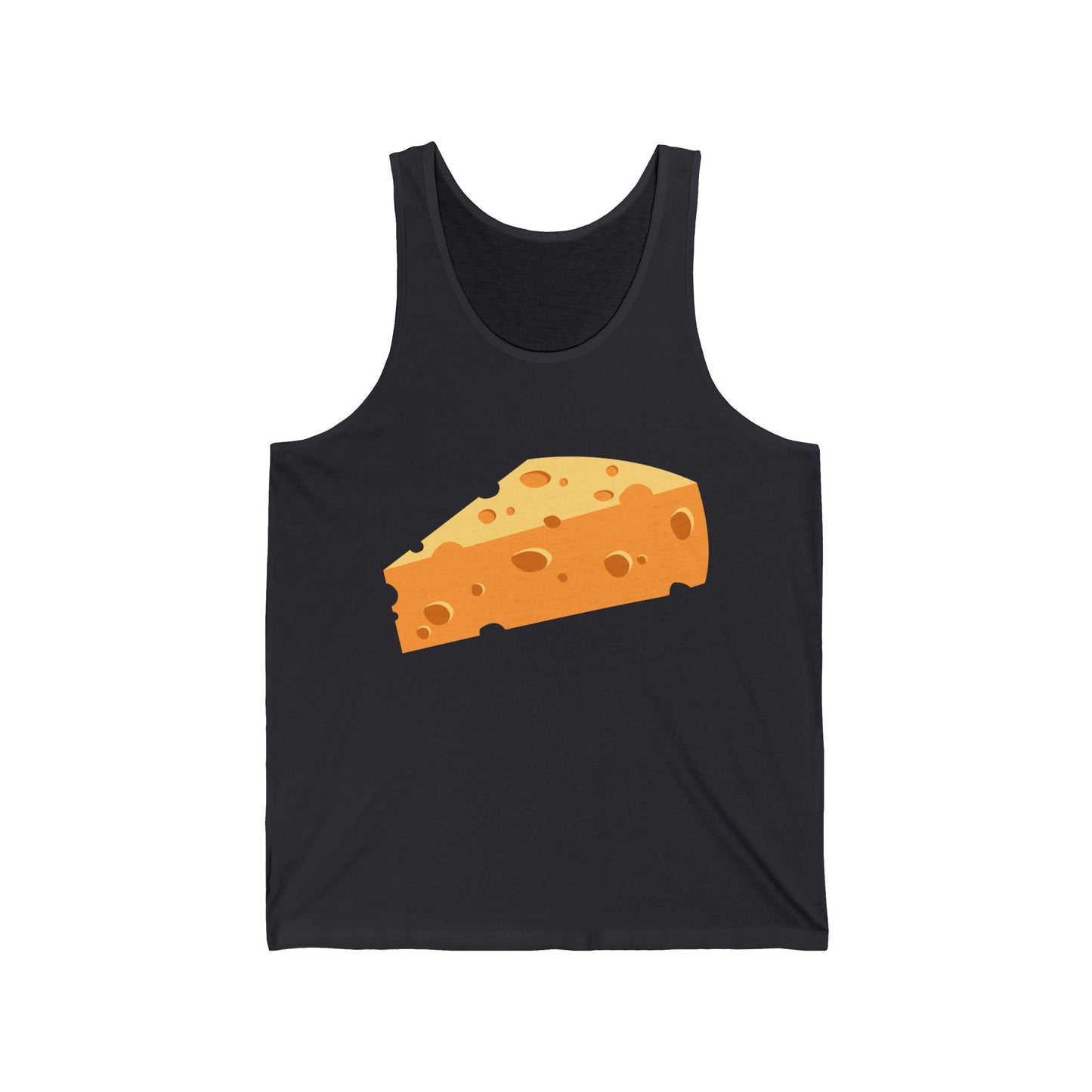 Cheese Slice Men/Unisex Tank Top | Funny Foodie | True North