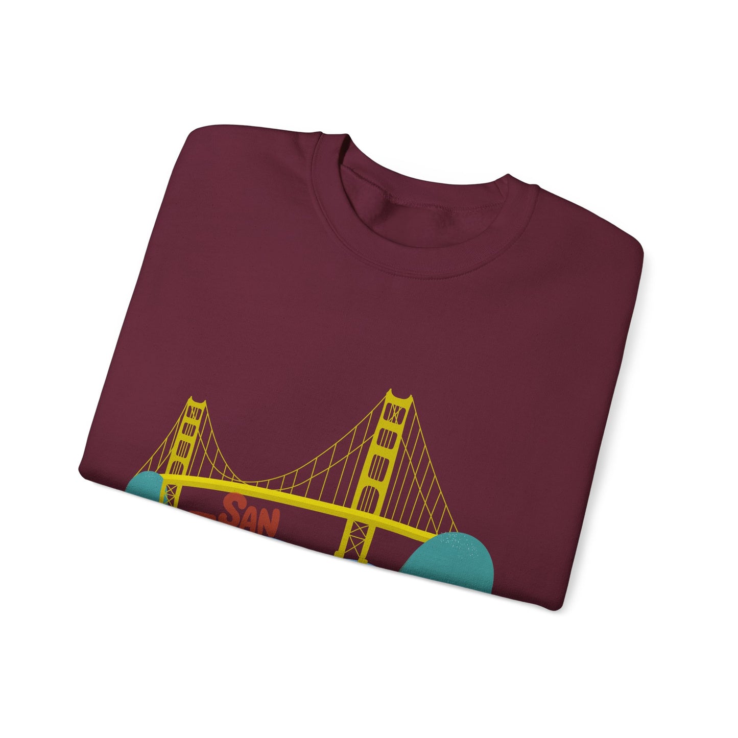 San Francisco Bridge Sweatshirt | California Travel Souvenir | True North