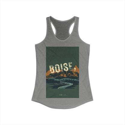 Women's Ideal Racerback Tank BOISE