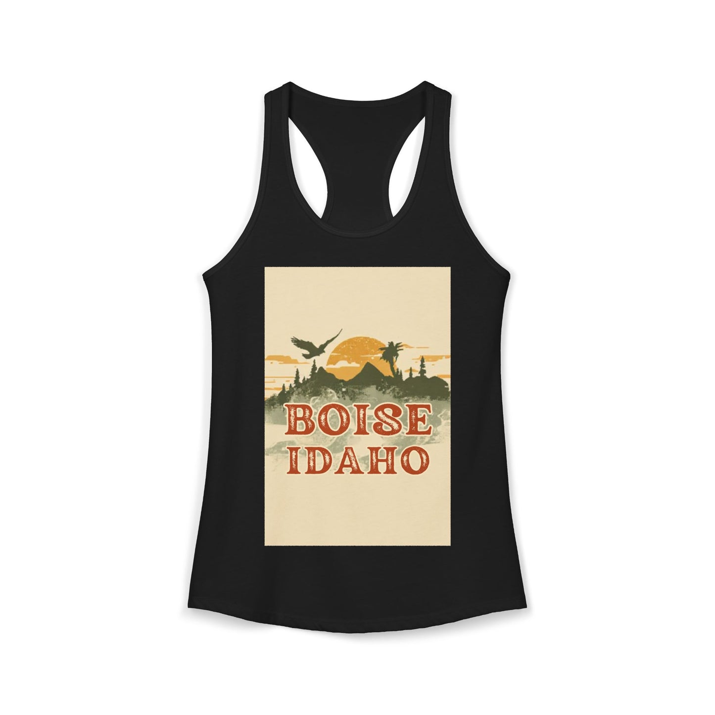 Women's Ideal Racerback Tank BOISE