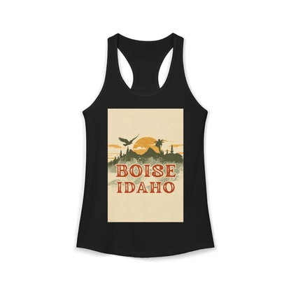 Women's Ideal Racerback Tank BOISE